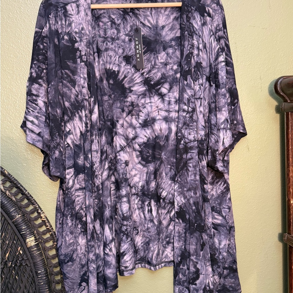 By Johnny Purple Tie-Dye Robe